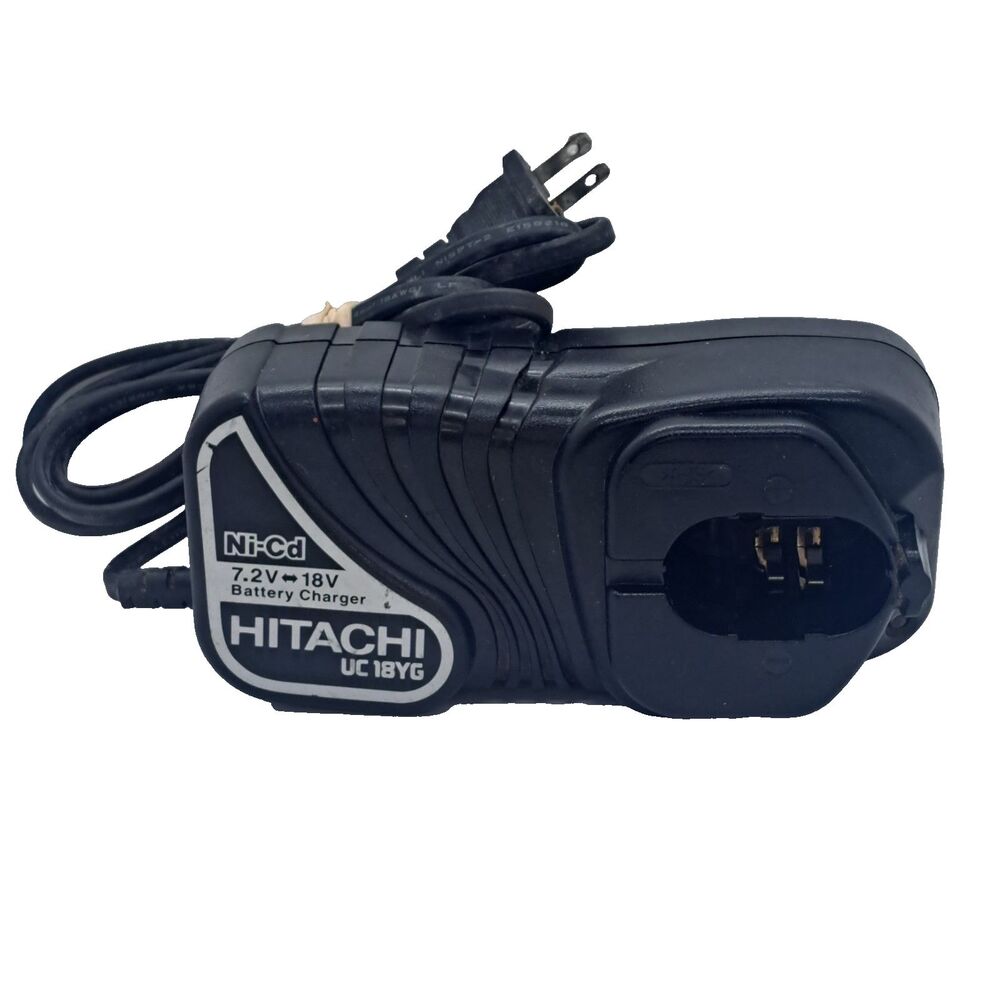Hitachi UC 18YG 7.2V-18V NiCad Battery Charger 120V 2.6A Tested EUC